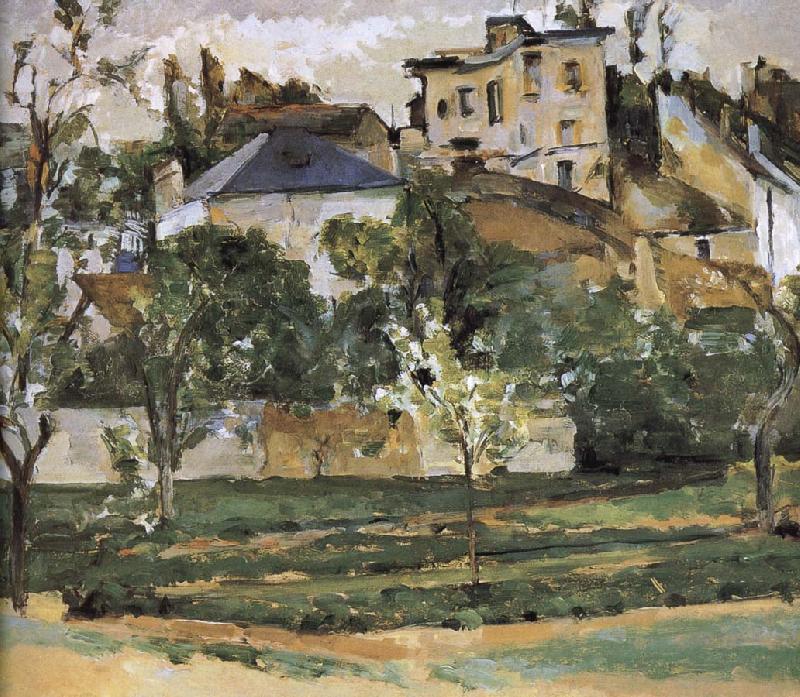 Paul Cezanne Pang Schwarz map of the Garden oil painting image